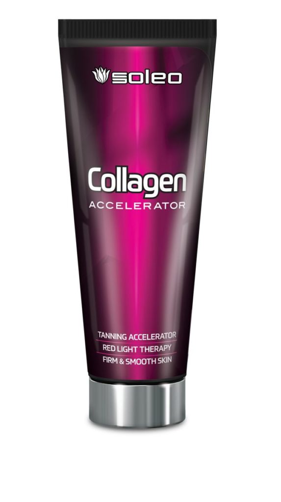 Collagen accelerator for safer tanning